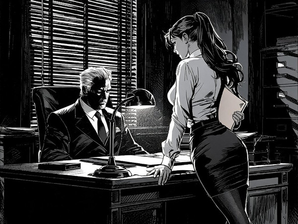 Seedream V5 Lite (NSFW) — Office Heat Classics — Noir Comic