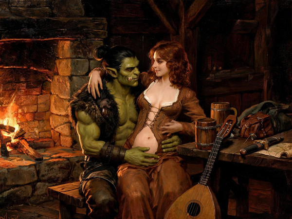 Seedream V5 Lite (NSFW) — After the Quest — Oil Painting