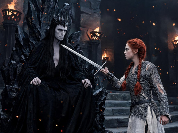 Seedream V5 Lite (NSFW) — The Shieldmaiden and the Dark Lord — Photorealistic