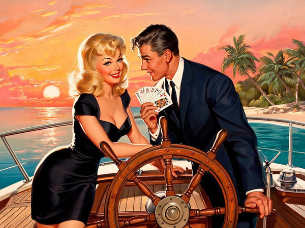 Seedream V5 Lite (NSFW) — Luxury Yacht Romance — Pin-Up