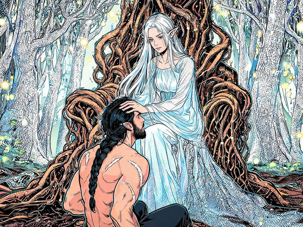 Seedream V5 Lite (NSFW) — The Elven Queen's Champion — Pop Art