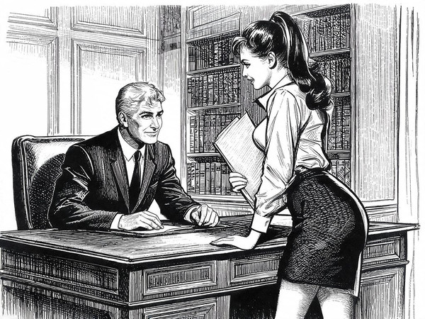 Seedream V5 Lite (NSFW) — Office Heat Classics — Pulp Ink