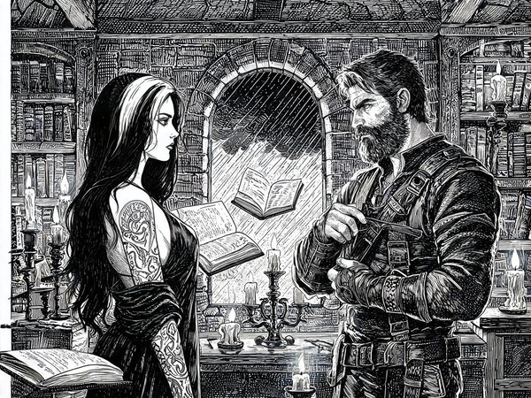 Seedream V5 Lite (NSFW) — A Night in the Sorceress's Tower — Pulp Ink