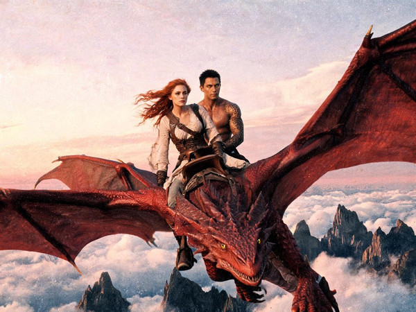Seedream V5 Lite (NSFW) — Dragonrider at Dawn — Retro