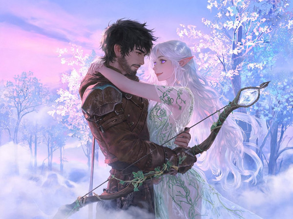 Seedream V5 Lite (NSFW) — Fantasy Romance in the Whispering Grove — Soft