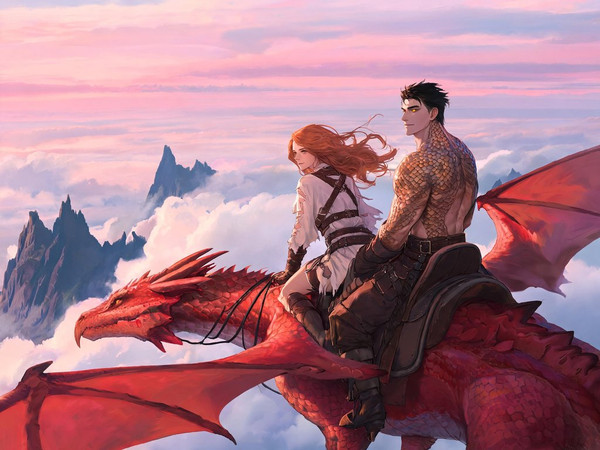 Seedream V5 Lite (NSFW) — Dragonrider at Dawn — Soft