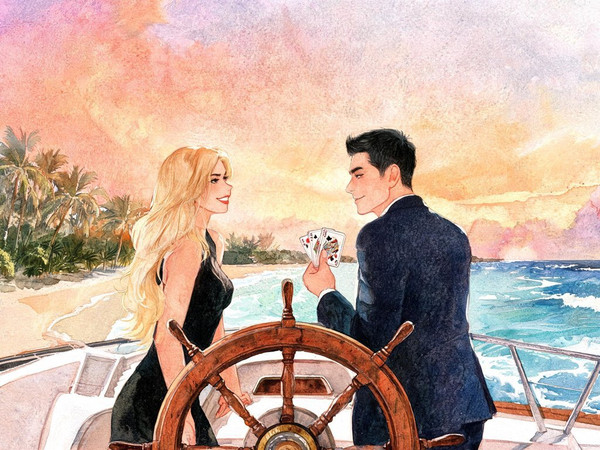 Seedream V5 Lite (NSFW) — Luxury Yacht Romance — Watercolor