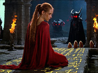 Stable Diffusion V35 Medium generated image for Altar of Desire - Dark Fantasy