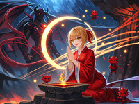 Wan V2.2 A14B generated image for Altar of Desire - Anime