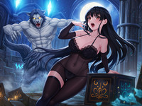 Wan V2.2 A14B generated image for Moonlit Horror-Erotica Blend - Anime