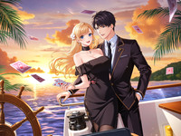 Wan V2.2 A14B generated image for Luxury Yacht Romance - Anime