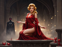 Wan V2.2 A14B generated image for Altar of Desire - Pin-Up