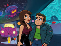 Wan V2.2 A14B generated image for Speakeasy Hidden Tension - Retro Sci-Fi