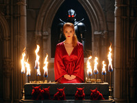 Wan V2.2 A14B generated image for Altar of Desire - Retro