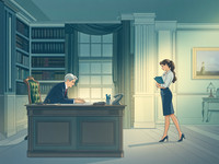 Wan V2.2 A14B generated image for Office Heat Classics - Soft