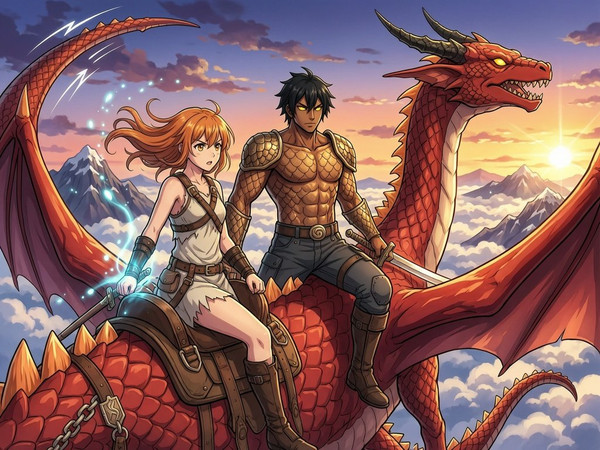 Wan V2.7 (NSFW) — Dragonrider at Dawn — Anime