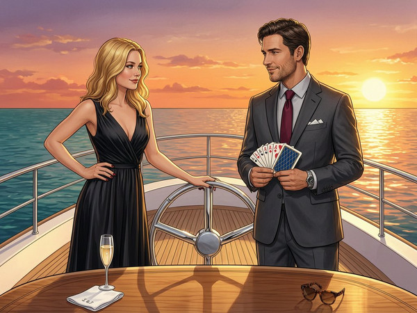 Wan V2.7 (NSFW) — Luxury Yacht Romance — Digital Art