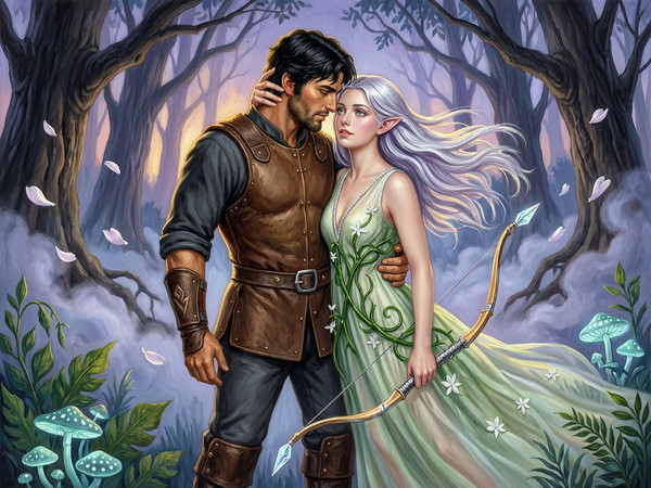 Wan V2.7 (NSFW) — Fantasy Romance in the Whispering Grove — Classic Romance