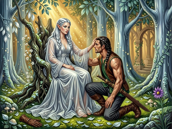 Wan V2.7 (NSFW) — The Elven Queen's Champion — Classic Romance