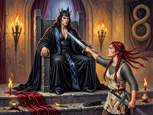 Wan V2.7 (NSFW) — The Shieldmaiden and the Dark Lord — Classic Romance