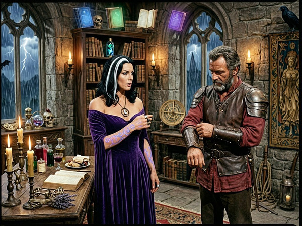 Wan V2.7 (NSFW) — A Night in the Sorceress's Tower — Dark Fantasy