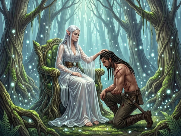 Wan V2.7 (NSFW) — The Elven Queen's Champion — Epic Fantasy