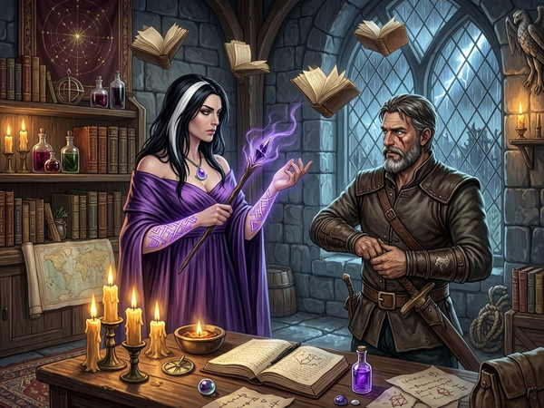 Wan V2.7 (NSFW) — A Night in the Sorceress's Tower — Epic Fantasy