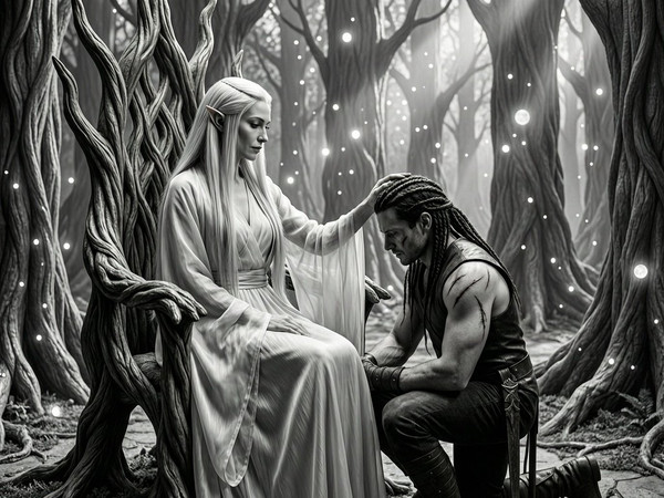 Wan V2.7 (NSFW) — The Elven Queen's Champion — Film Noir