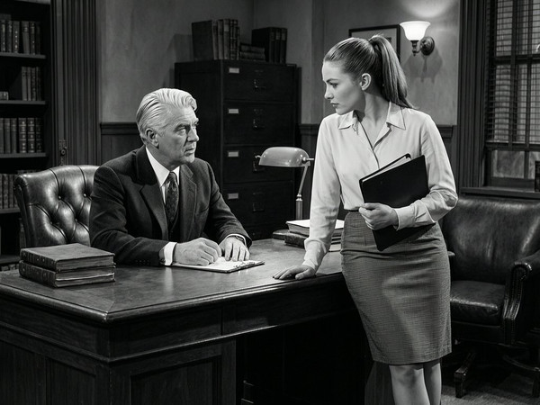 Wan V2.7 (NSFW) — Office Heat Classics — Film Noir