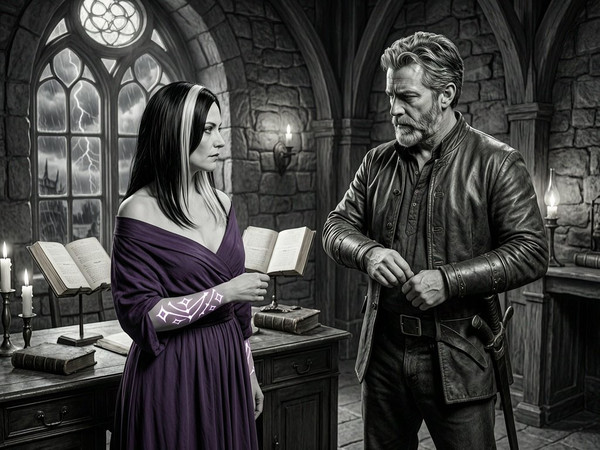 Wan V2.7 (NSFW) — A Night in the Sorceress's Tower — Film Noir