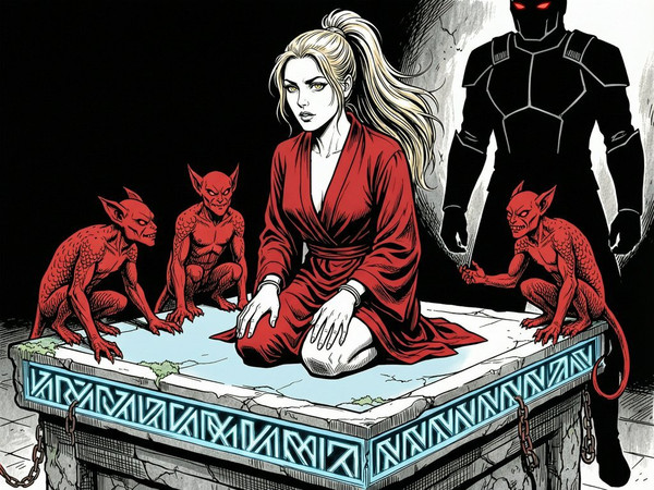 Wan V2.7 (NSFW) — Altar of Desire — Noir Comic