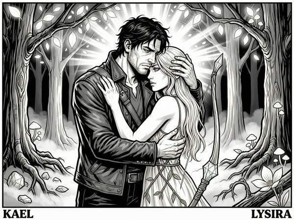 Wan V2.7 (NSFW) — Fantasy Romance in the Whispering Grove — Noir Comic