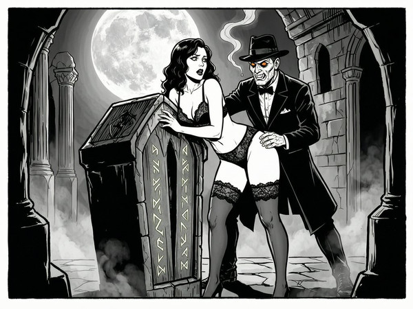 Wan V2.7 (NSFW) — Moonlit Horror-Erotica Blend — Noir Comic