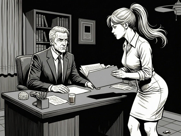 Wan V2.7 (NSFW) — Office Heat Classics — Noir Comic