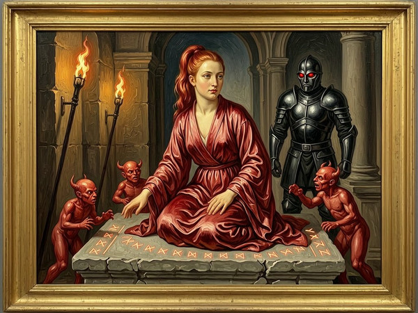 Wan V2.7 (NSFW) — Altar of Desire — Oil Painting