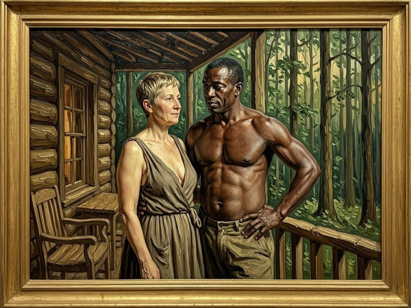 Wan V2.7 (NSFW) — Cabin in the Woods — Oil Painting