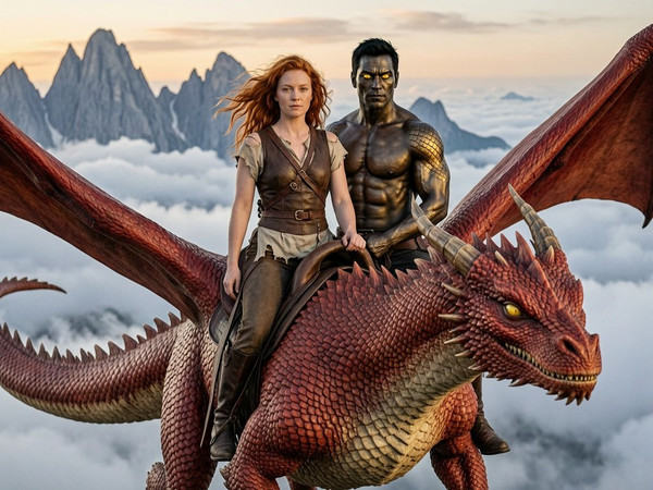 Wan V2.7 (NSFW) — Dragonrider at Dawn — Photorealistic