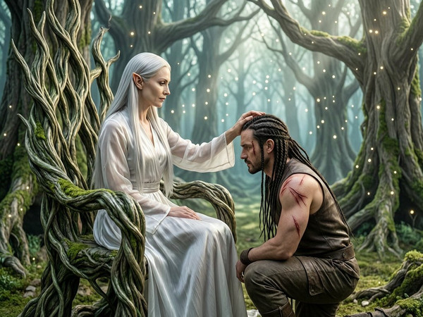 Wan V2.7 (NSFW) — The Elven Queen's Champion — Photorealistic