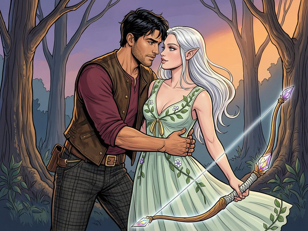 Wan V2.7 (NSFW) — Fantasy Romance in the Whispering Grove — Pin-Up