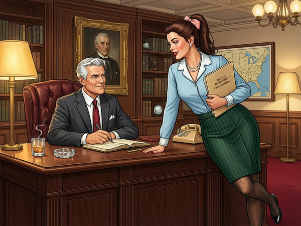 Wan V2.7 (NSFW) — Office Heat Classics — Pin-Up