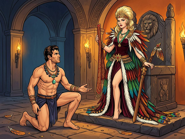 Wan V2.7 (NSFW) — Tribal Guardian's Desire — Pin-Up