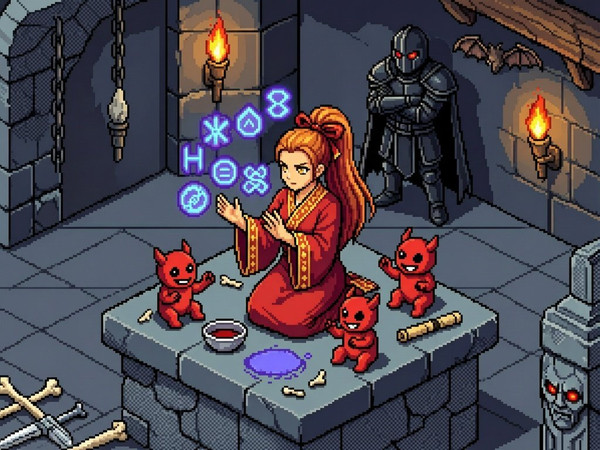 Wan V2.7 (NSFW) — Altar of Desire — Pixel Art