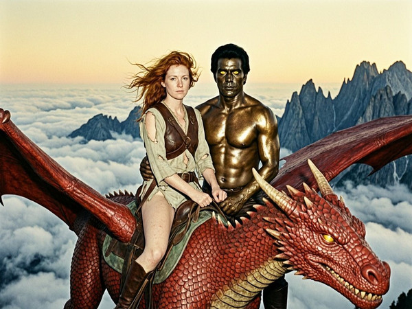Wan V2.7 (NSFW) — Dragonrider at Dawn — Polaroid