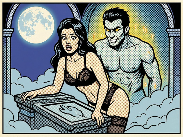 Wan V2.7 (NSFW) — Moonlit Horror-Erotica Blend — Pop Art
