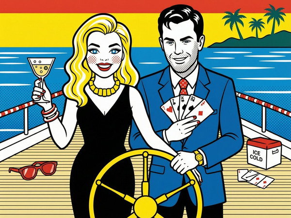 Wan V2.7 (NSFW) — Luxury Yacht Romance — Pop Art