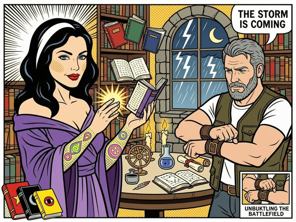 Wan V2.7 (NSFW) — A Night in the Sorceress's Tower — Pop Art