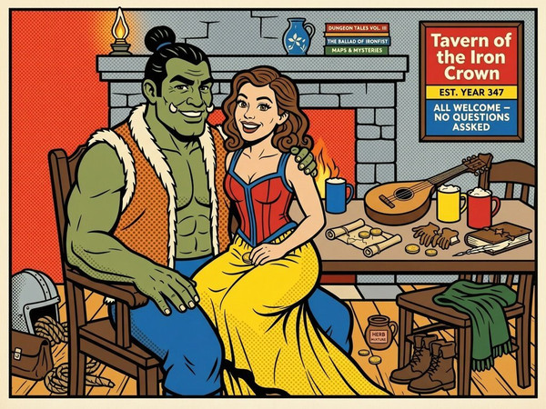 Wan V2.7 (NSFW) — After the Quest — Pop Art