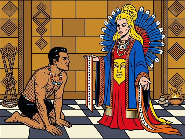 Wan V2.7 (NSFW) — Tribal Guardian's Desire — Pop Art