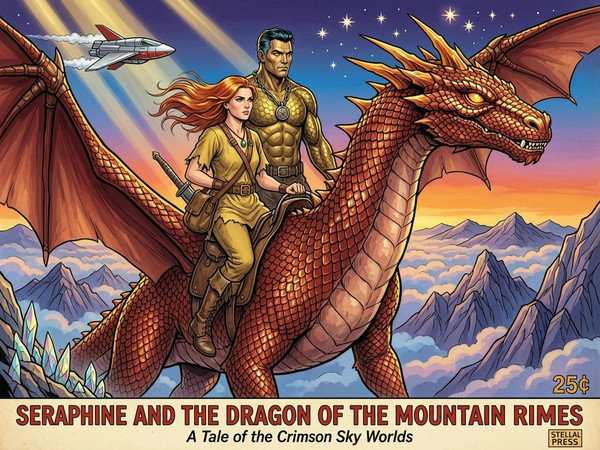 Wan V2.7 (NSFW) — Dragonrider at Dawn — Retro Sci-Fi
