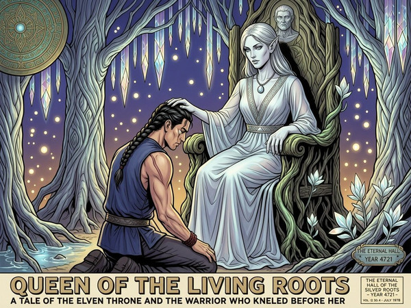 Wan V2.7 (NSFW) — The Elven Queen's Champion — Retro Sci-Fi